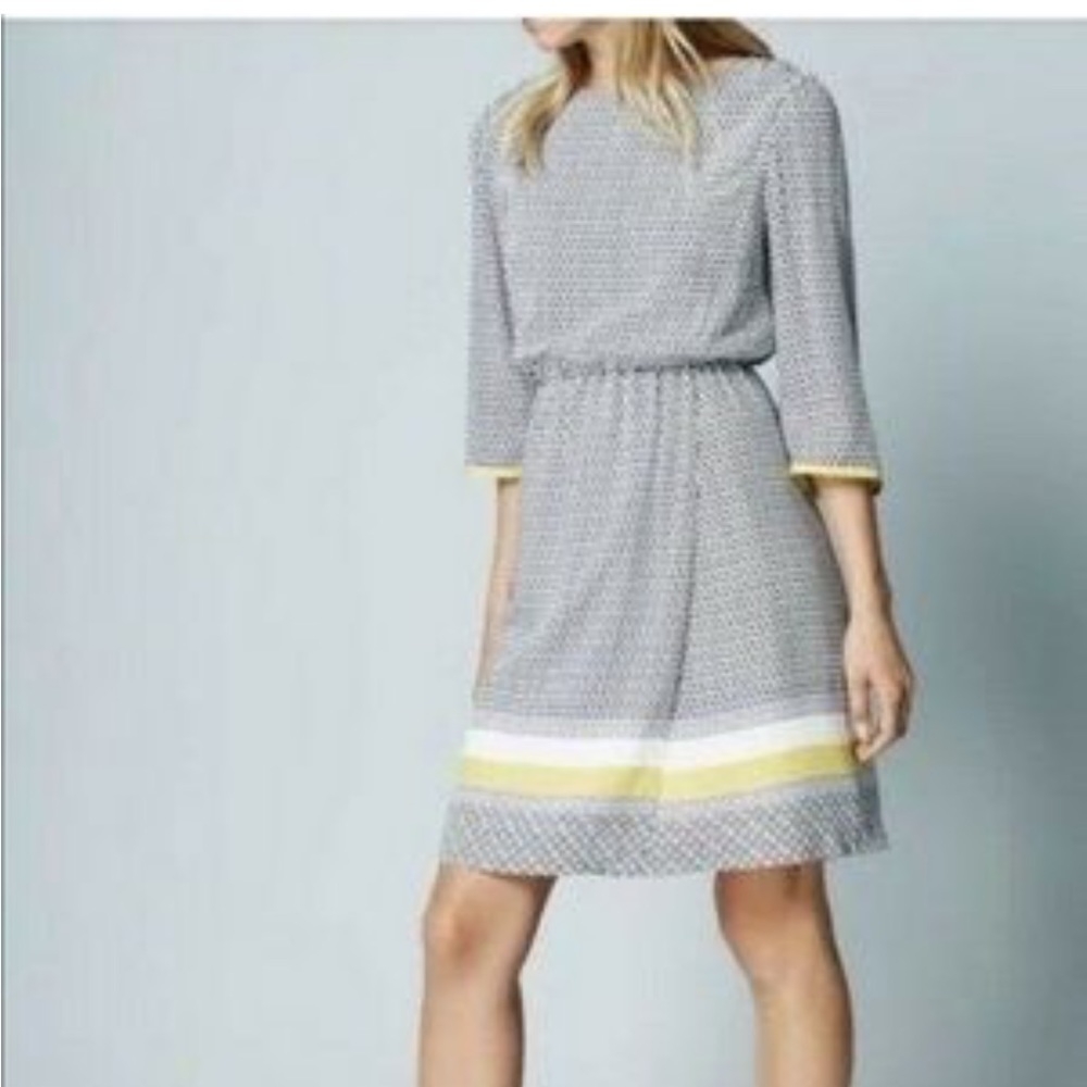 Boden Womens Faux Wrap Dolly Dress Size 8